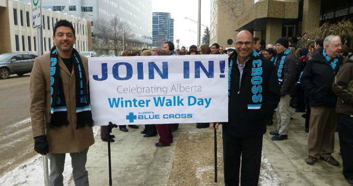 Alberta Blue Cross Winter Walk Day